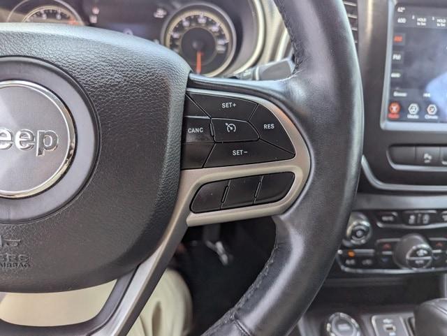 used 2021 Jeep Cherokee car, priced at $20,877