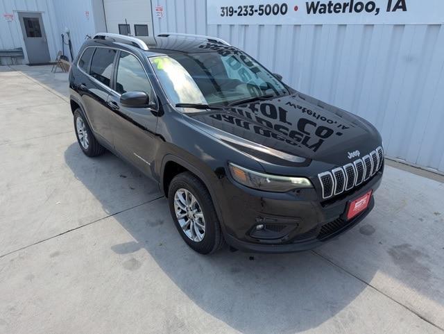 used 2021 Jeep Cherokee car, priced at $20,877