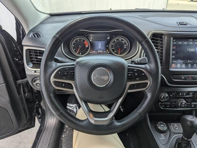 used 2021 Jeep Cherokee car, priced at $20,877