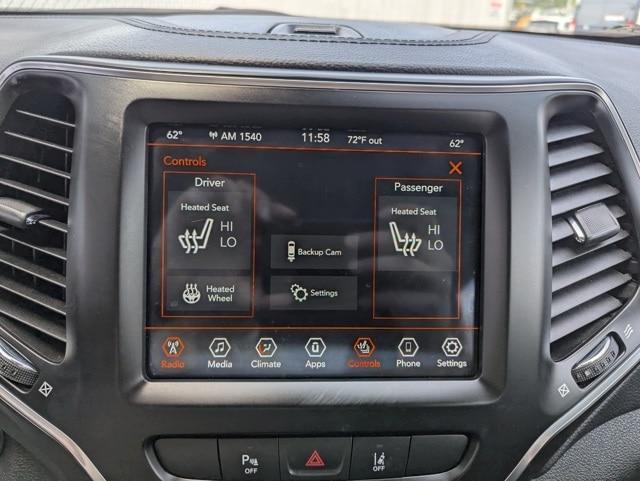 used 2021 Jeep Cherokee car, priced at $20,877