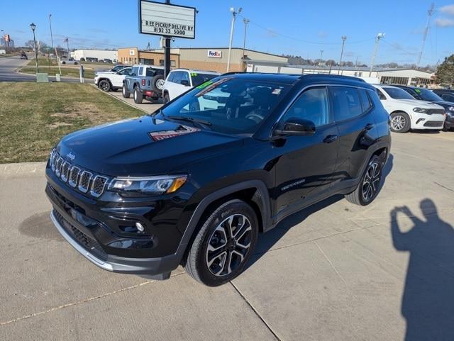 used 2023 Jeep Compass car, priced at $24,603