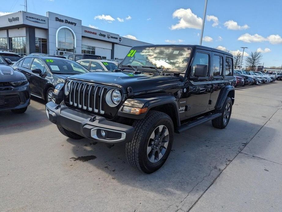 used 2021 Jeep Wrangler Unlimited car, priced at $35,763