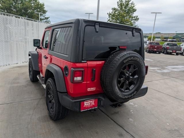 used 2022 Jeep Wrangler car, priced at $28,096