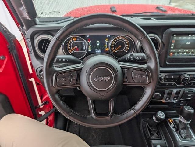 used 2022 Jeep Wrangler car, priced at $28,096