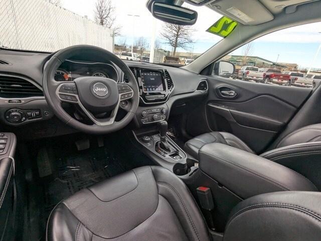 used 2022 Jeep Cherokee car, priced at $20,093
