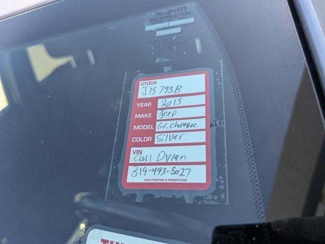 used 2015 Jeep Grand Cherokee car, priced at $8,979