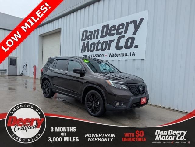 used 2021 Honda Passport car, priced at $26,422