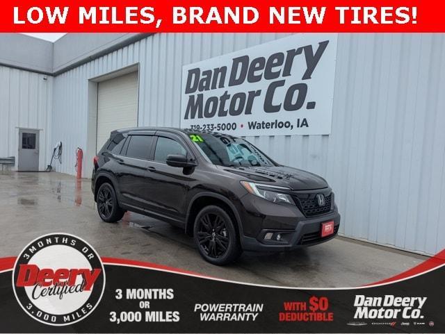used 2021 Honda Passport car, priced at $26,325