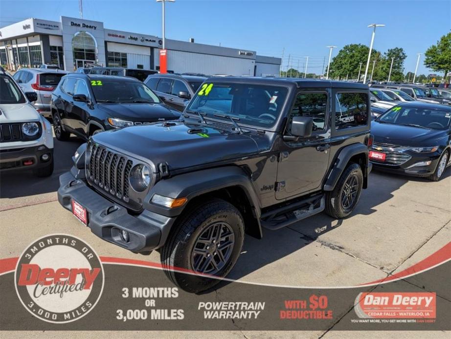 used 2024 Jeep Wrangler car, priced at $38,125