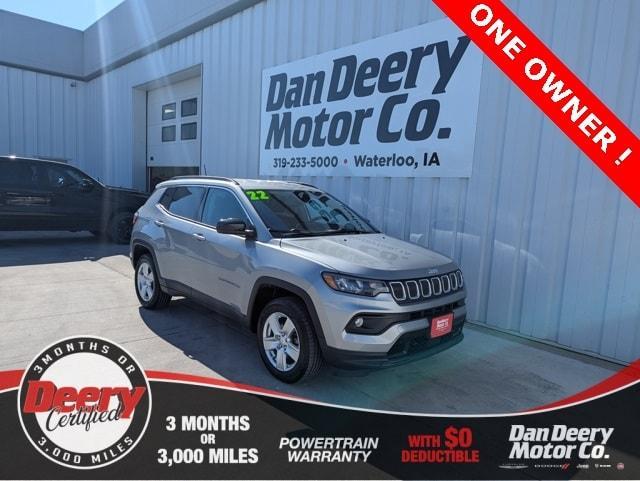 used 2022 Jeep Compass car, priced at $21,975