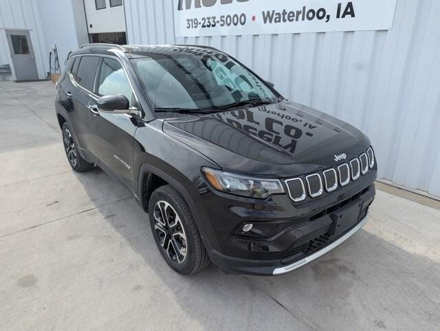 used 2022 Jeep Compass car, priced at $26,565