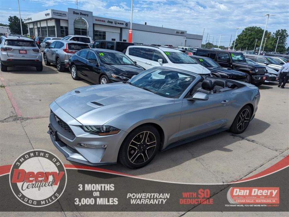 used 2021 Ford Mustang car, priced at $23,650
