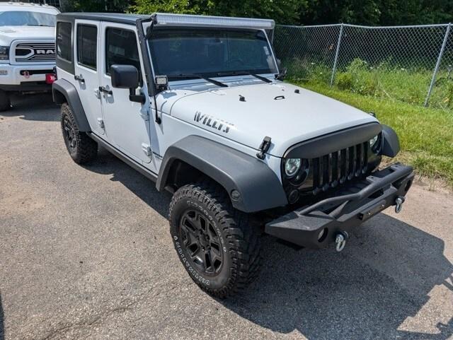 used 2017 Jeep Wrangler Unlimited car, priced at $23,985