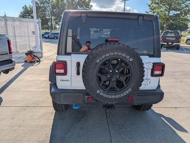 used 2023 Jeep Wrangler 4xe car, priced at $27,743