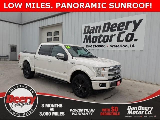 used 2016 Ford F-150 car, priced at $29,355