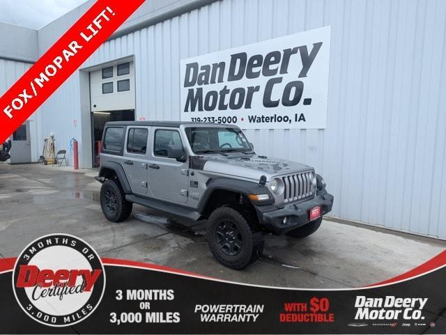 used 2018 Jeep Wrangler Unlimited car, priced at $22,448