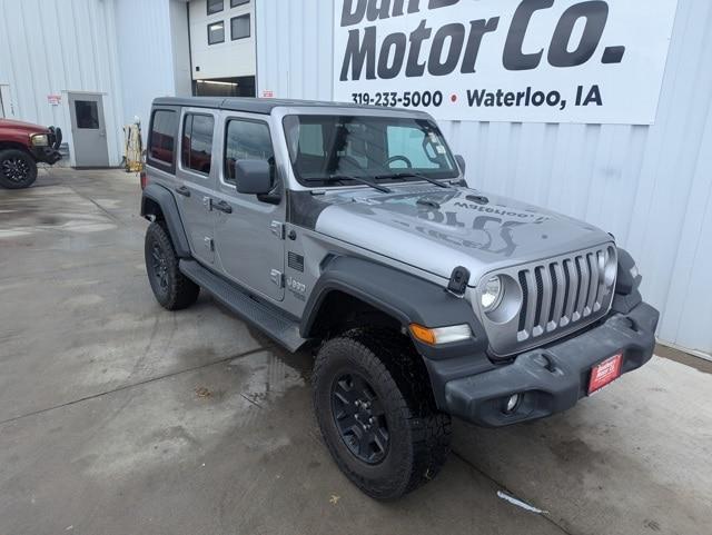 used 2018 Jeep Wrangler Unlimited car, priced at $22,448