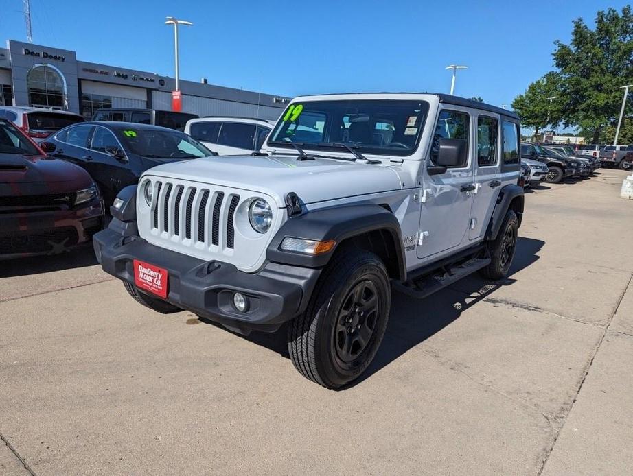 used 2019 Jeep Wrangler Unlimited car, priced at $24,585