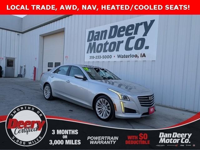 used 2018 Cadillac CTS car, priced at $12,308