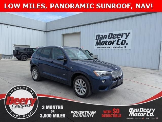 used 2017 BMW X3 car, priced at $17,135