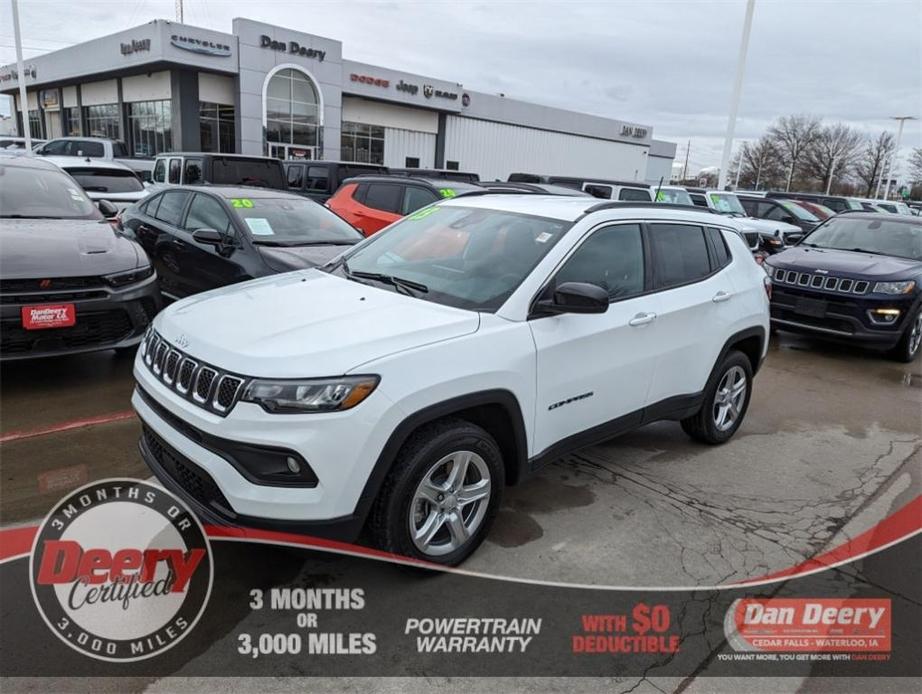 used 2023 Jeep Compass car, priced at $25,091
