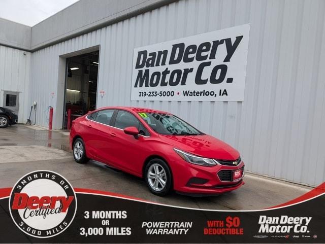 used 2017 Chevrolet Cruze car, priced at $9,290