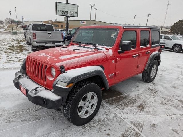 used 2018 Jeep Wrangler Unlimited car, priced at $24,995