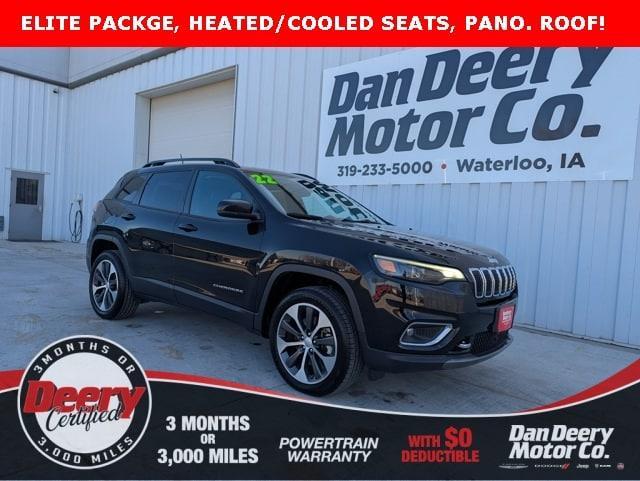 used 2022 Jeep Cherokee car, priced at $23,721