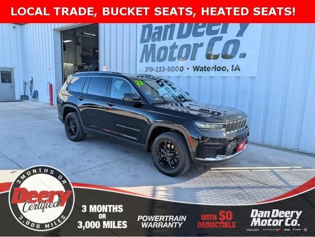 used 2021 Jeep Grand Cherokee L car, priced at $22,752