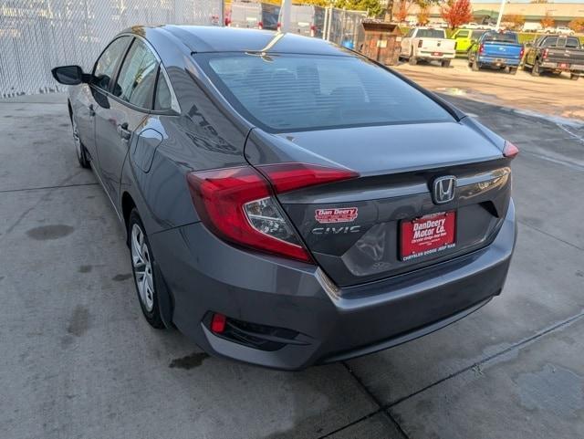 used 2018 Honda Civic car, priced at $17,595