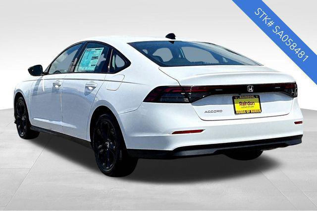 new 2025 Honda Accord car, priced at $32,165