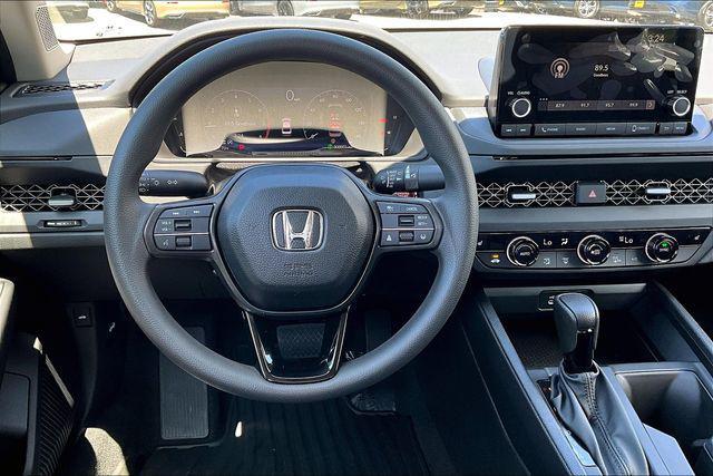new 2025 Honda Accord car, priced at $30,997