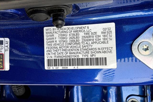 used 2022 Honda CR-V car, priced at $29,977