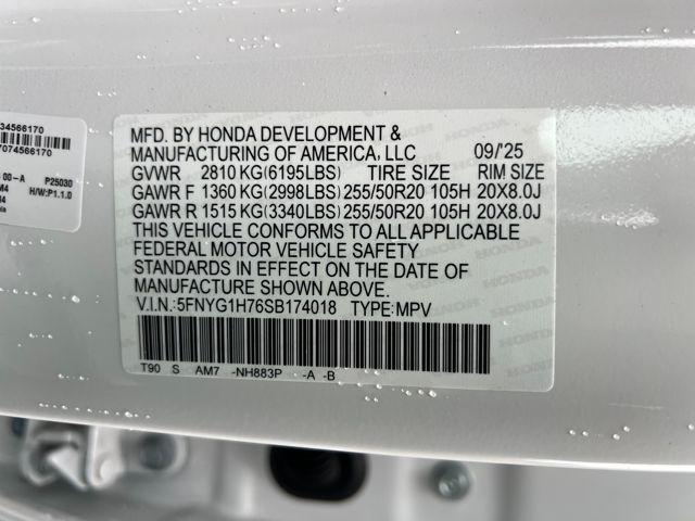 new 2025 Honda Pilot car, priced at $50,780