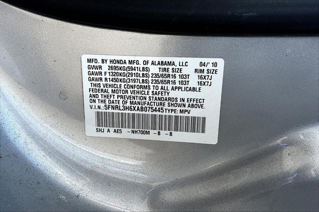 used 2010 Honda Odyssey car, priced at $9,977