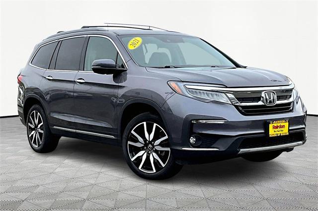 used 2021 Honda Pilot car, priced at $32,944