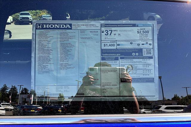 new 2025 Honda CR-V Hybrid car, priced at $41,000