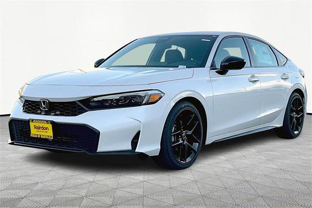 new 2025 Honda Civic car, priced at $29,055