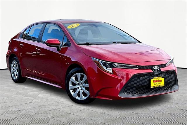 used 2021 Toyota Corolla car, priced at $18,422