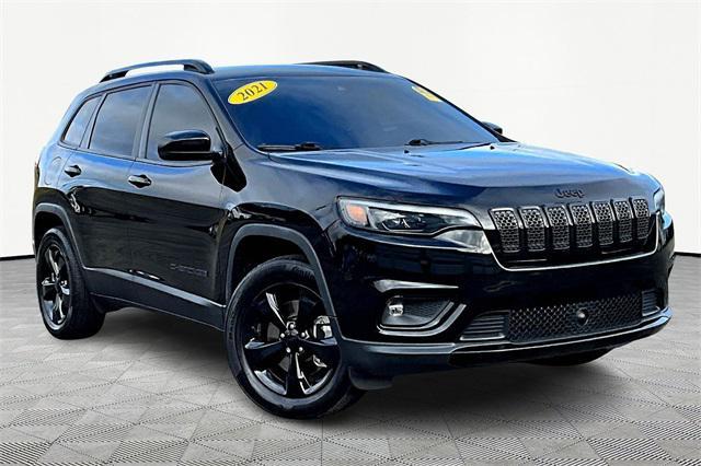 used 2021 Jeep Cherokee car, priced at $23,977