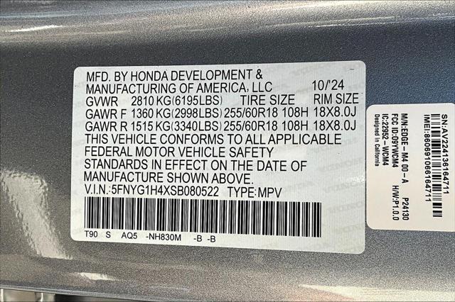 new 2025 Honda Pilot car, priced at $48,895
