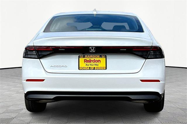 new 2024 Honda Accord car, priced at $30,316