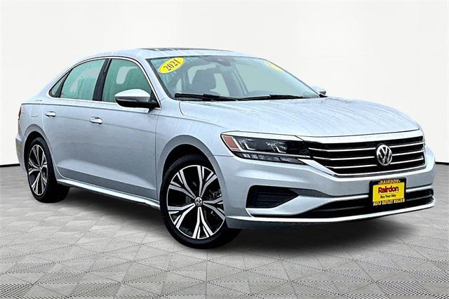 used 2021 Volkswagen Passat car, priced at $16,877