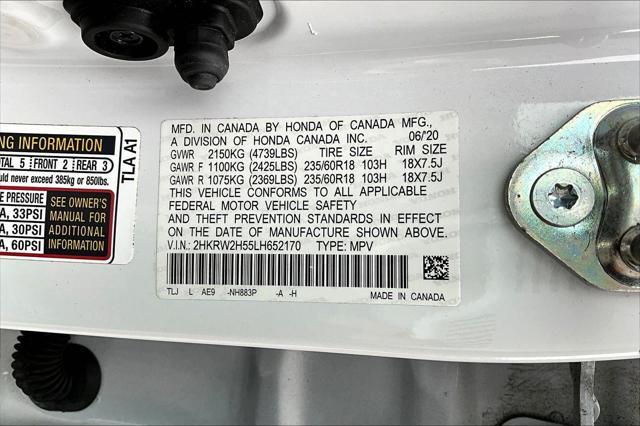used 2020 Honda CR-V car