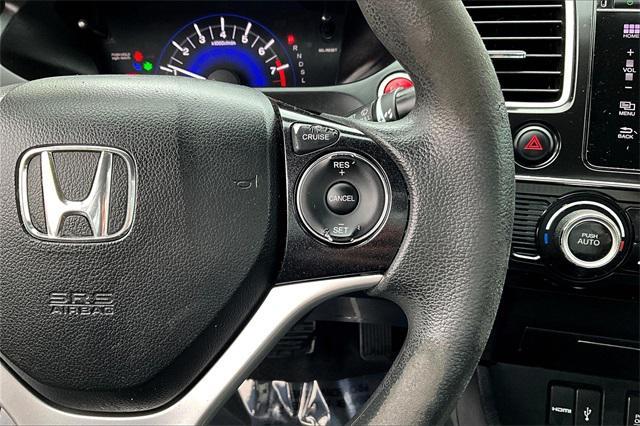 used 2015 Honda Civic car, priced at $9,888