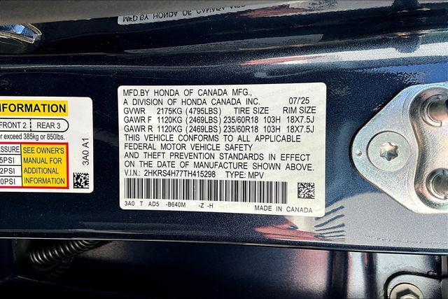 new 2026 Honda CR-V car, priced at $36,397