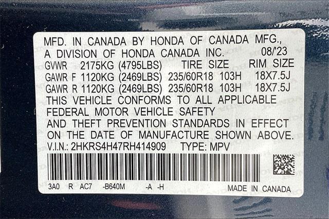 new 2024 Honda CR-V car, priced at $31,991