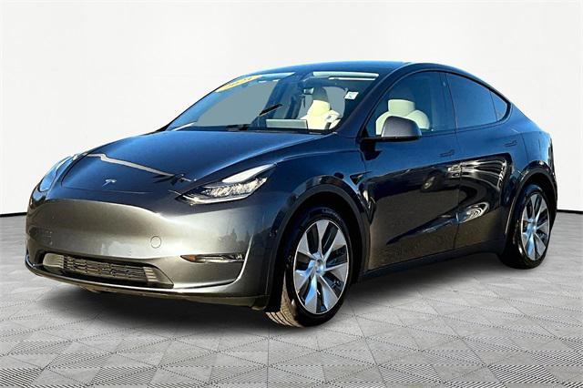 used 2021 Tesla Model Y car, priced at $27,444