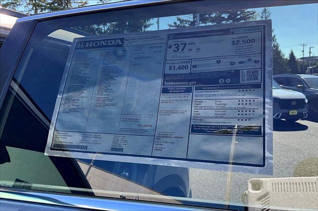 new 2025 Honda CR-V Hybrid car, priced at $41,000