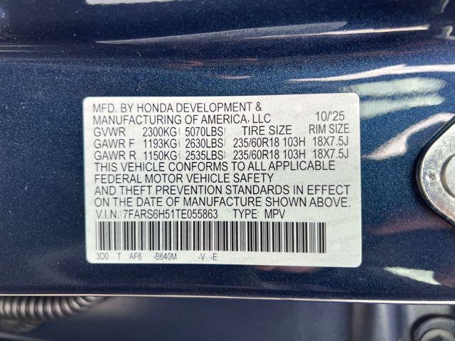 new 2026 Honda CR-V Hybrid car, priced at $38,580